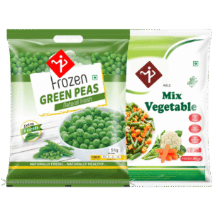 Frozen green peas Pouch