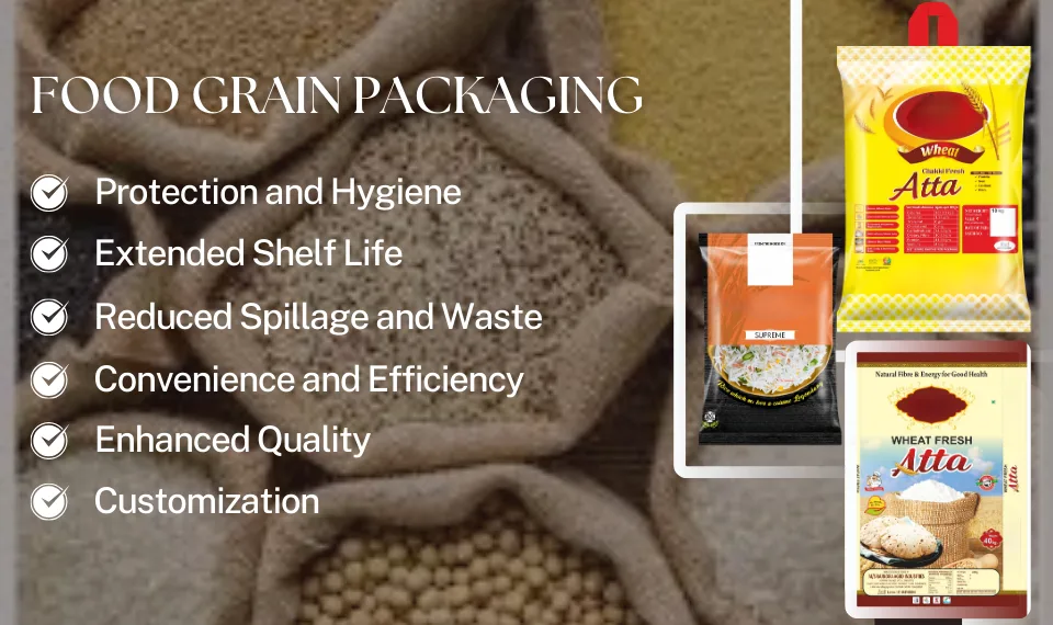 BOPP Food Grain Packaging Bags