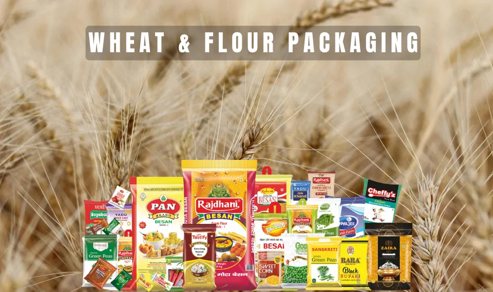 BOPP Wheat & Flour Packaging Bags